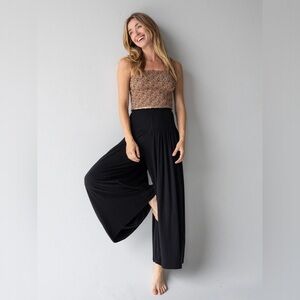 Natural Life Make A Move Knit Palazzo Pant
